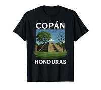 Copan Honduras Mayan Ruins Travel 504 Tegucigalpa Honduran T-Shirt