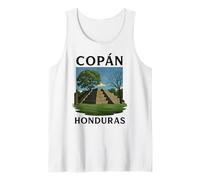 Copan Honduras Mayan Ruins Travel 504 Tegucigalpa Honduran Tank Top