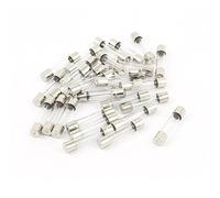 Copapa Glass Fuses Tubes 50pcs Auto 250V 15A 15Amp Quick Acting Fast Blow 5mm x 20mm (15 Amp)