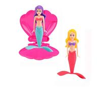 Copbopwn Mermaid Diving Toys Mermaid Shell Pool Toy Interactive Swim Training Set Pool Games Swimming Pool Toys Water Play Kit for Underwater Adventures Ideal as Party Favors Pool Gifts