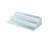 Copco Basics 3-Tier Spice Pantry Kitchen Cabinet Organizer, 15-Inch, Aqua