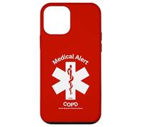 COPD Medical Alert (RED) Case for iPhone 12 mini