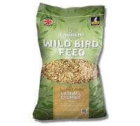 Copdock Mill Caramel Crumble Wild Bird Seed 20kg - All Year-Round Bird Food - 100% Natural Ingredients Including Sunflower Hearts - Suitable for All Wild Bird Species