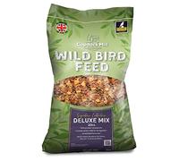Copdock Mill Deluxe Wild Bird Seed 20kg - High in Energy Wild Bird Food Suitable for All Wild Species with Added Peanuts