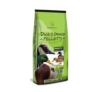 Copdock Mill Duck & Goose Pellets A Complete Diet for Adult Waterfowl Ideal for Ground Feeding Supports Digestive Health Containing Natural Oregano Oil Non-Floating Pellets (20kg)