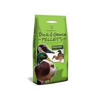 Copdock Mill Duck & Goose Pellets A Complete Diet for Adult Waterfowl Ideal for Ground Feeding Supports Digestive Health Containing Natural Oregano Oil Non-Floating Pellets (5kg)