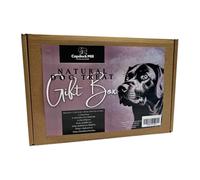Copdock Mill Natural Dog Treats Gift Box - Includes Ham Bone, Dried Beef Ear, Pig Ear, Rabbit and Chicken Feet, Dried Beef Trachea, and More