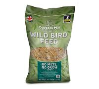 Copdock Mill No Mess Bird Seed Mix for Wild Birds 12.5kg - All Year Round Small Wild Bird Seed Mix Including Protein Rich Bird Peanuts - 100% Natural Nutritional Feed