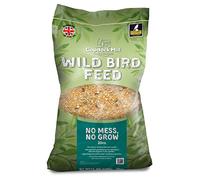 Copdock Mill No Mess Bird Seed Mix for Wild Birds 20kg - All Year Round Small Wild Bird Seed Mix Including Protein Rich Bird Peanuts - 100% Natural Nutritional Feed