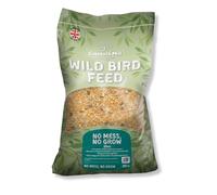 Copdock Mill No Mess Wild Bird Seed Mix 20kg - All Year Round Small Seed Mix With Protein Rich Peanuts - 100% Natural Nutritional Feed