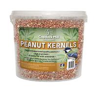 Copdock Mill Peanuts for Wild Birds - Peanut Kernels Bird Feed 5L Tub - High In Energy, Protein Rich Wild Bird Peanuts - Bird Seeds for Small Garden Birds