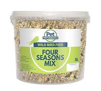 Copdock Mill Pet Performance Wild Bird Four Seasons Mix 5 Litre Tub - All Year-Round Wild Bird Seed - 100% Natural Ingredients - Suitable for All Wild Bird Species