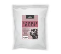 Copdock Mill Rabbits ears for dogs Natural dog treats without Fur 1Kg Bulk bag Improves dental hygiene and the overall health of your dog