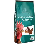 Copdock Mill Range Layers Pellets 20kg - Chicken Food for Hens and Laying Poultry, Ducks, Geese, Bantams - 100% Natural Pellets