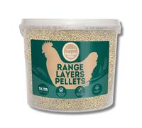 Copdock Mill Range Layers Pellets Chicken Feed 3.5kg / 5L Tub - Food for Hens and Laying Poultry, Ducks, Geese, Bantams - 100% Natural Pellets
