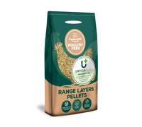 Copdock Mill Range Layers pellets with Urtica Plus Dried Nettle Complete Feed for Chickens and all types of Poultry 5kg Help improve egg quality and health