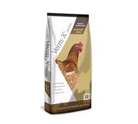 Copdock Mill Range Layers Pellets with Verm-X Chicken Feed 20kg - Premium Quality Complete Feed for Poultry - 100% Natural Mix to Aid Digestion and Protect Against Intestinal Problems