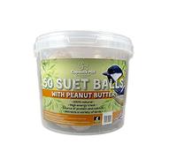 Copdock Mill Suet Balls with Peanut Butter Tub of 50