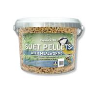 Copdock Mill Suet Pellets Meal Worm Tub 3Kg