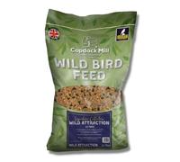 Copdock Mill Wild Bird Seed 12.75kg, Signature Collection Wild Attraction - All Year-Round Bird Food - 100% Natural Ingredients with Peanuts for Wild Bird - Suitable for All Wild Bird Species