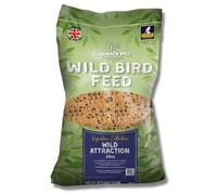 Copdock Mill Wild Bird Seed 20kg, Signature Collection Wild Attraction - All Year-Round Bird Food - 100% Natural Ingredients with Peanuts for Wild Bird - Suitable for All Wild Bird Species