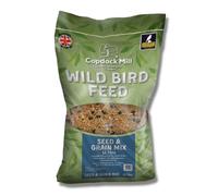 Copdock Mill Wild Bird Seed & Grain Mix 12.75kg Bag - All Year-Round High-Energy Wild Bird Food - 100% Natural Ingredients Including Sunflower Seeds and Peanuts