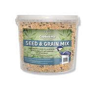 Copdock Mill Wild Bird Seed & Grain Mix 3.8 kg/5L Tub - All Year-Round High-Energy Wild Bird Food - 100% Natural Ingredients Including Sunflower Seeds and Peanuts