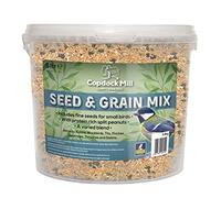 Copdock Mill Wild Bird Seed & Grain Mix 3.8 kg/5L Tub - All Year-Round High-Energy Wild Bird Food - 100% Natural Ingredients Including Sunflower Seeds and Peanuts