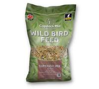 Copdock Mill Wild Bird Seed Superior Mix 12.75 Kg - All Year-Round Seeds For Small Garden Birds - With Black Sunflower And Nyjer