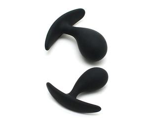 Copenhagen Black Duo Anal Plug Set