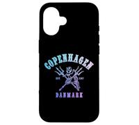 Copenhagen Danmark Mermaid Danish Souvenir Case for iPhone 16