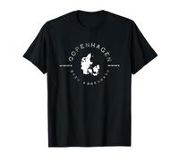 Copenhagen Denmark Retro Vintage Graphic T-Shirt