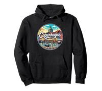 Copenhagen Denmark Souvenir/Copenhagen Pullover Hoodie
