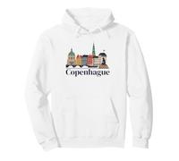 Copenhagen Denmark Souvenir/Copenhagen Pullover Hoodie