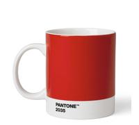 Copenhagen Design 101032035 PANTONE Mug, coffee/tea cup, fine china (ceramic), 375 ml, red, 2035 C, Porcelain, One size