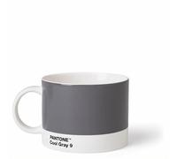 Copenhagen Design Pantone Cup, Tea/Coffee Mug, fine China (Ceramic), 475 ml, Grey, Cool Gray 9 C, 1 Count (Pack of 1)