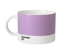 Copenhagen Design Pantone Cup, Tea/Coffee Mug, fine China (Ceramic), 475 ml, Light Purple, 257 C, one Size