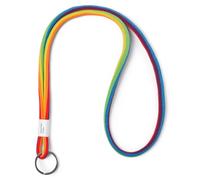 Copenhagen Design Pantone Designer Lanyard Key Chain Long, Key Chain for Hanging, Robust and Colourful, Pride Colours, Nylon, Long, 18618