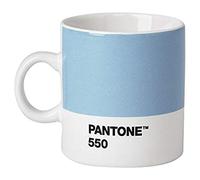 Copenhagen Design PANTONE Espresso Cup, small coffee cup, fine china (ceramic), 120 ml, Light Blue