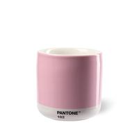 Copenhagen design Pantone Latte Cup - Double Wall Thermo - Cappuccino Handleless Mug - 7.44oz/220ml, Light Pink 182