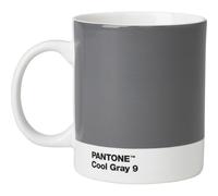 Copenhagen Design Pantone Mug, Coffee/Tea Cup, fine China (Ceramic), 375 ml, Cool Gray 9 C, Porcelain, Grey/White, 1 Count (Pack of 1)
