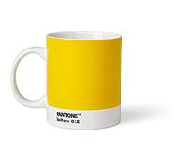 Copenhagen Design Pantone Porcelain Mugs 375 ml, Porcelain, Yellow 012, 8.4 x 8.4 x 12.1 cm , 101030012