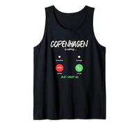 Copenhagen is Calling and I Must Go Denmark Traveling Tank Top
