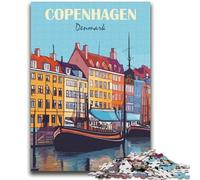 Copenhagen Jigsaws 2000 Pieces for Adults, Toys Educational Games Stress Relieving Secret Santa Gifts for And Age 14 2000pcs(70x100cm)
