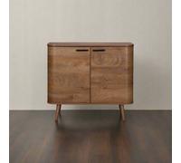Copenhagen Sideboard Dark Brown 2 Doors 4 Shelves