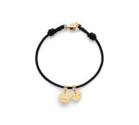 Copenhagen STUDIOS Women's Leather Bracelet with Charms Made of Stainless | Waterproof, skin-friendly, length 21 cm, lobster clasp, suitable for everyday use