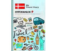 Copenhagen Travel Diary: Kids Guided Journey Log Book 6x9 - Record Tracker Book For Writing, Sketching, Gratitude Prompt - Vacation Activities Memories Keepsake Journal - Girls Boys Traveling Notebook