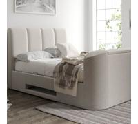 Copenhagen Upholstered Ottoman Storage Tv Bed Shell - King Size 5Ft Bed Frame Only