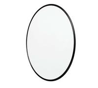 Copenhagen Wall Mirror Round Large Black