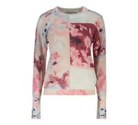 Copenhague Crew Neck Long-Sleeved Patterned T-Shirt - female - Desigual - Round-neck Knitwear - Pink - S - Knitwear S